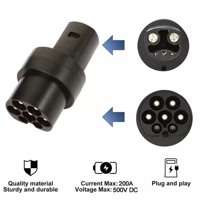 Type2 DC To Tesla EV Charging Adapter (4)