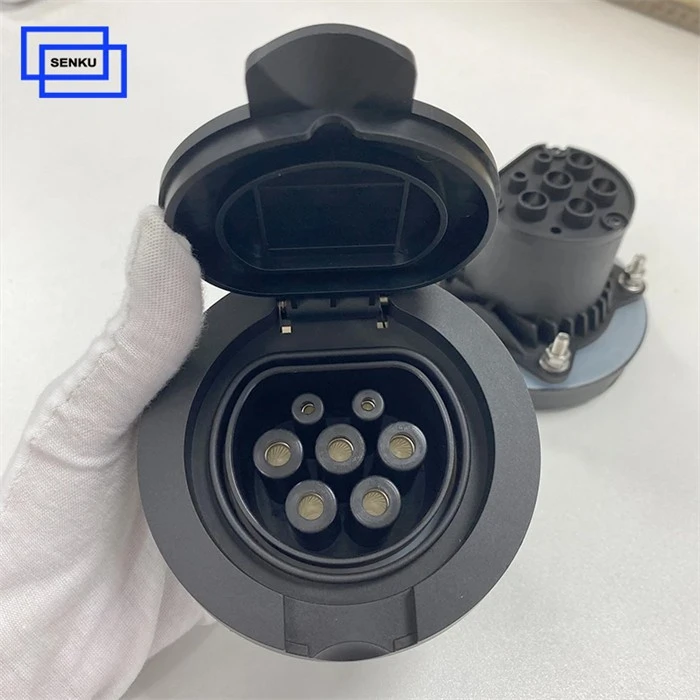 Type 2 Outdoor Socket For Car Charging